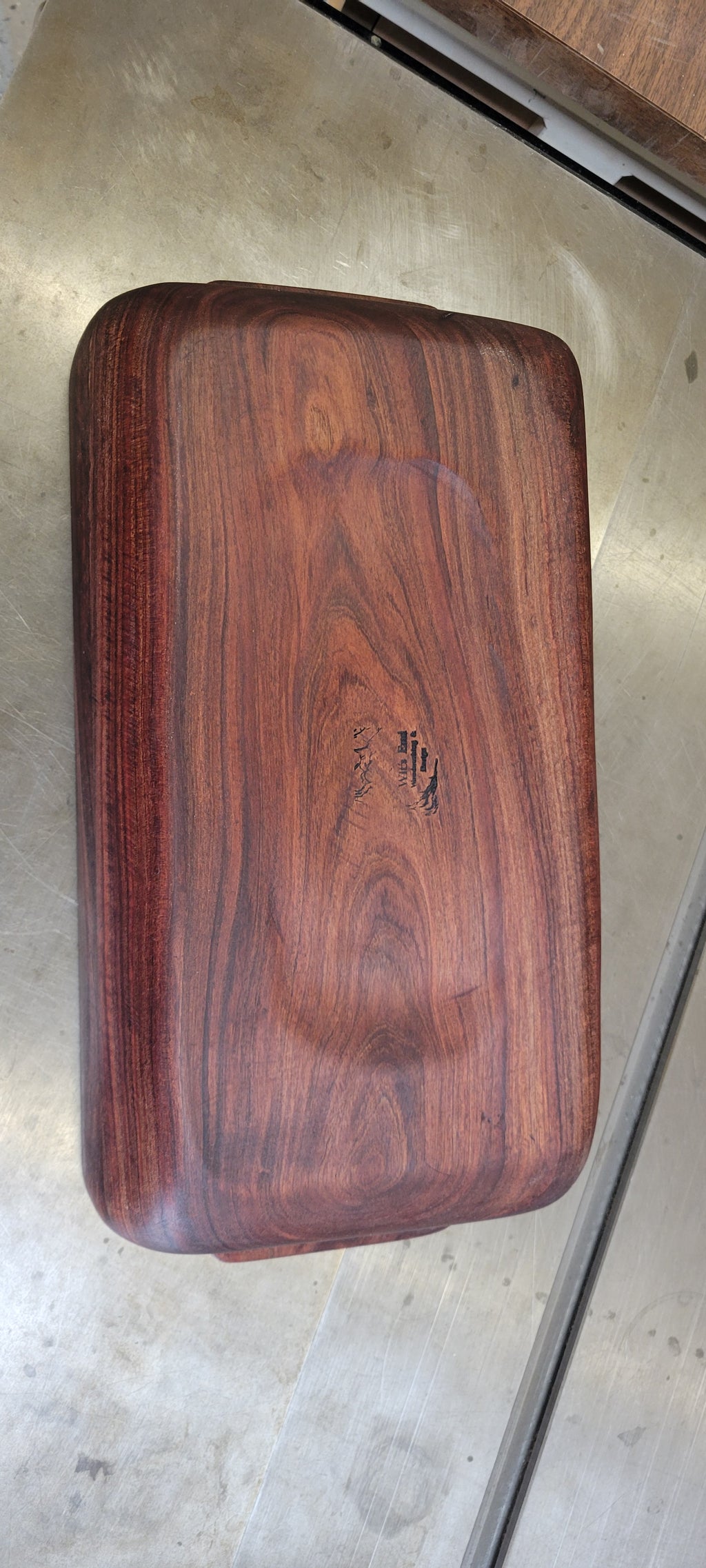 Black Acacia Dough Bowl