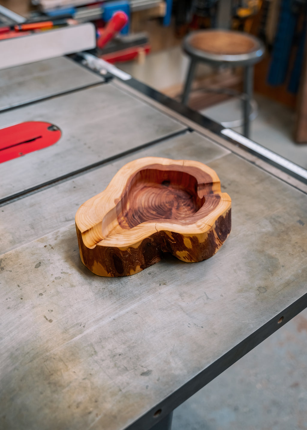 Cedar Cigar Ashtray
