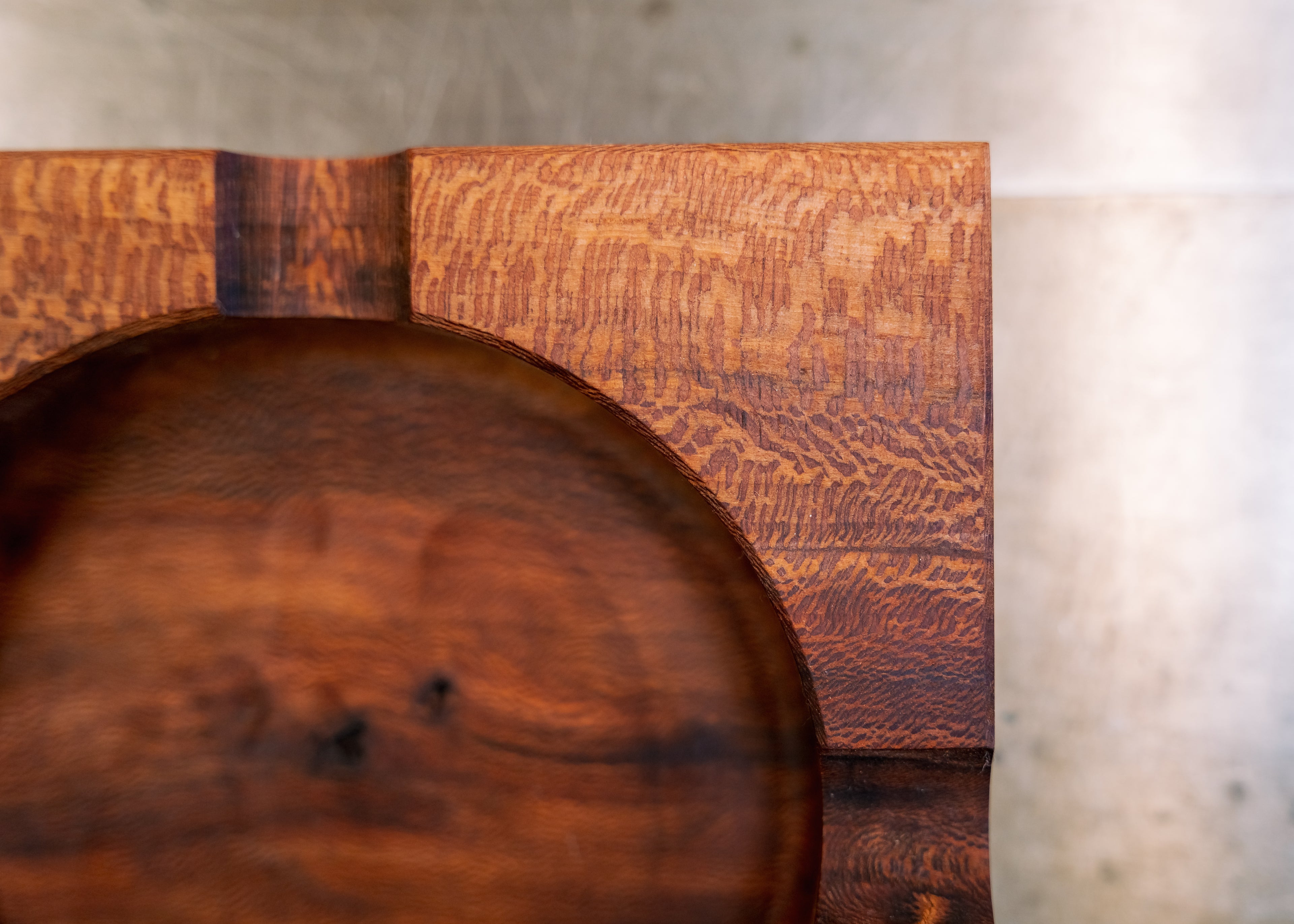 Dark Sycamore Cigar Ashtray