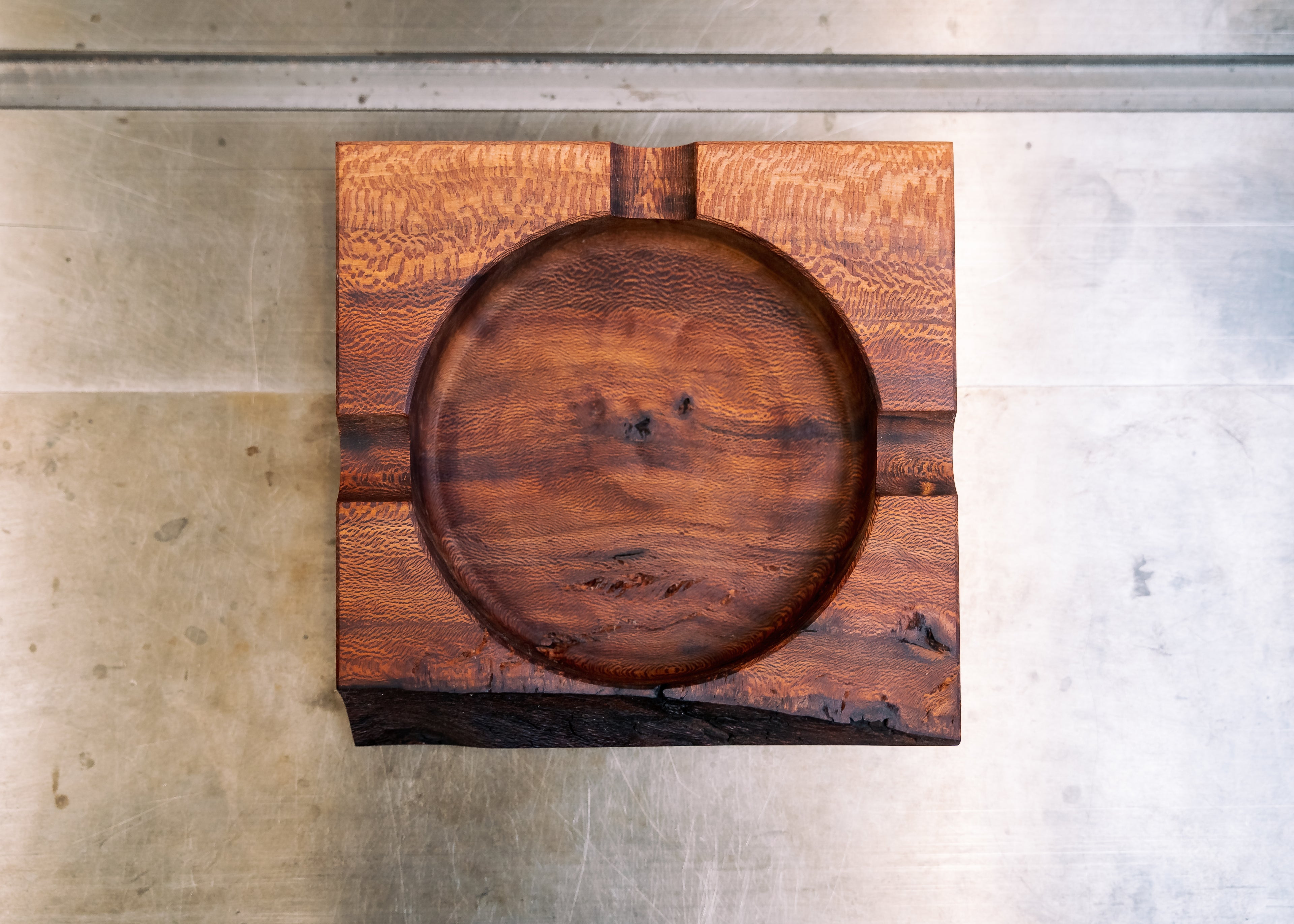 Dark Sycamore Cigar Ashtray