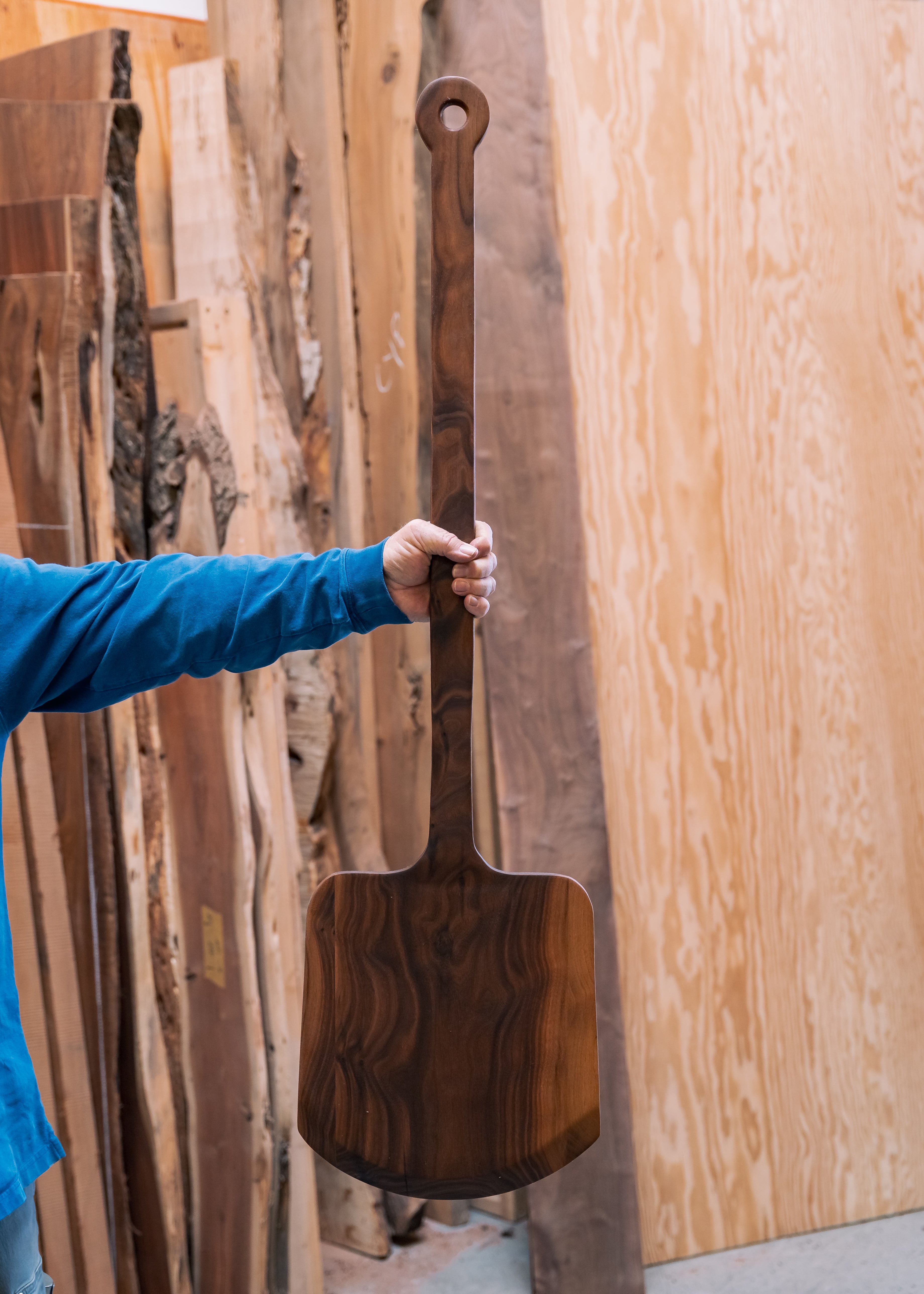 No. 4 Long Handle Pizza Peel