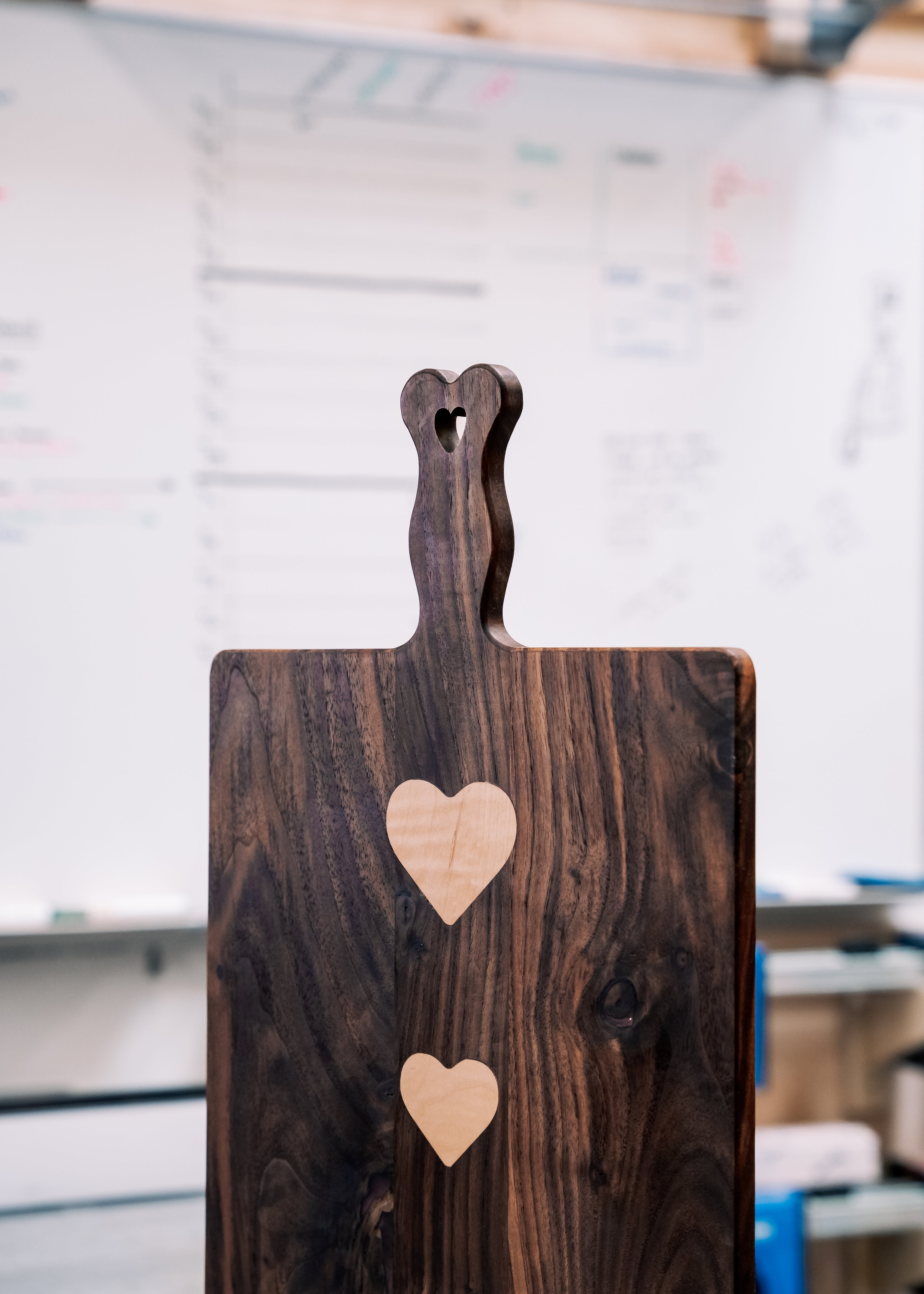 Triple Hearts Serving Board