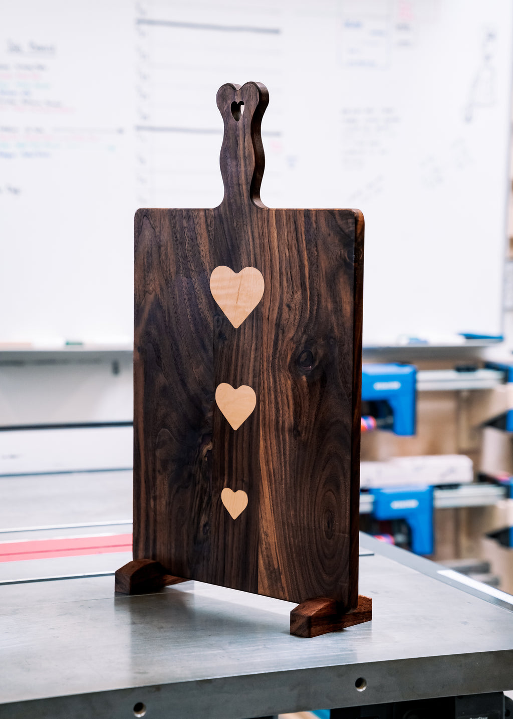 Triple Hearts Serving Board
