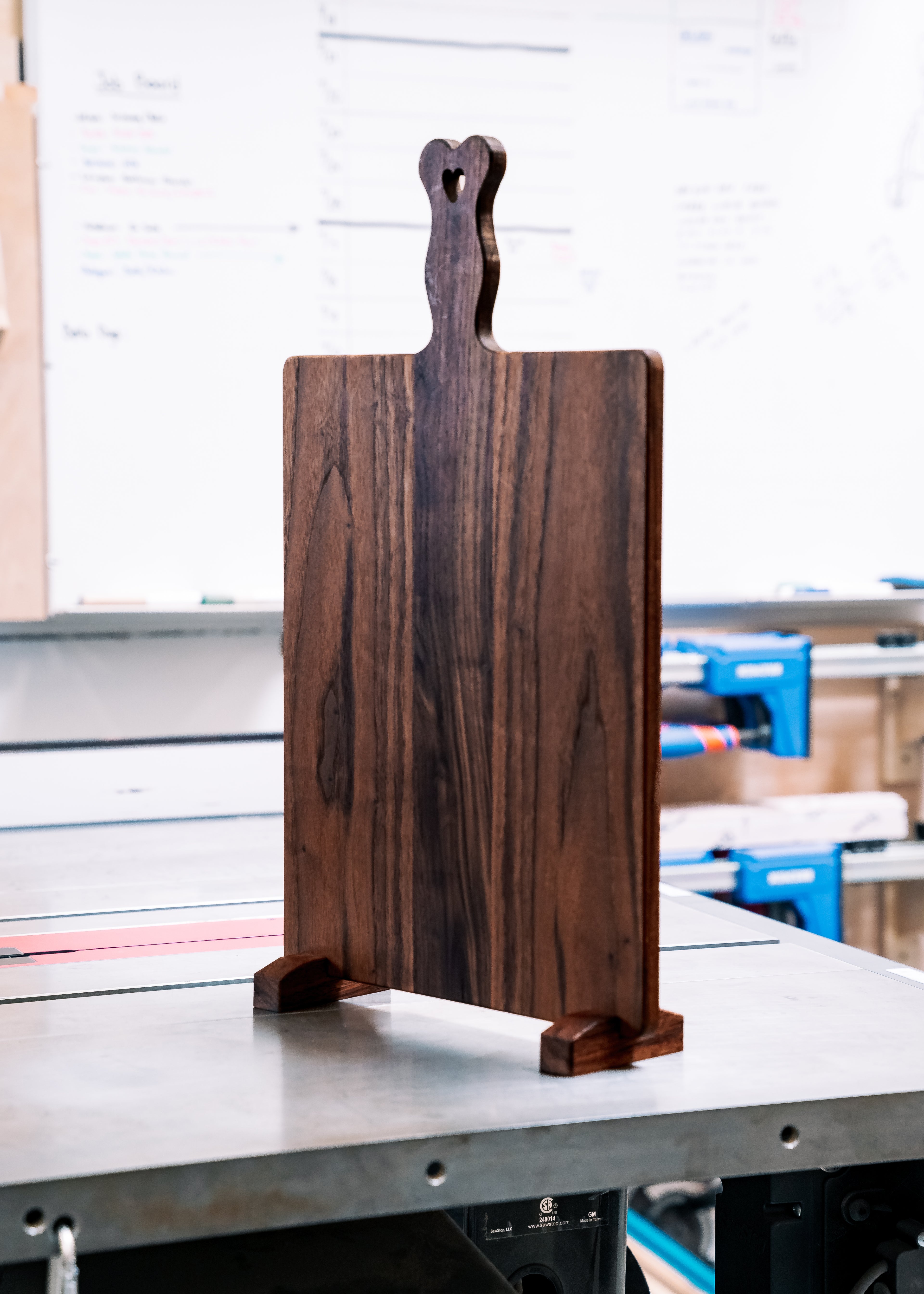 Twin Hearts Cutting Board